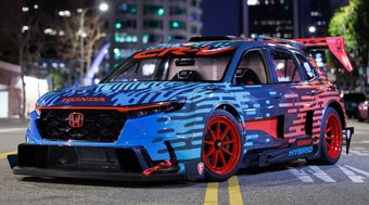 Honda apresenta CR-V com motor de 800 cv da Fórmula Indy