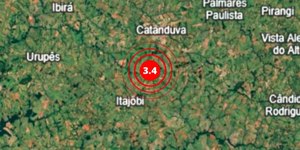 Tremor de magnitude 3,4 é sentido no interior de SP