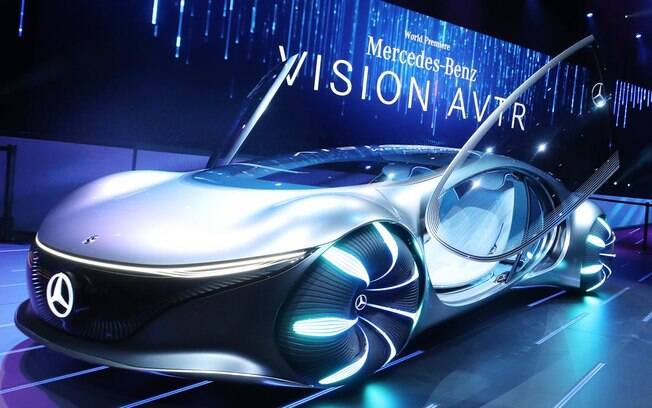 Mercedes-Benz Vision AVTR: Com design arrojado, conceito é regado de tecnologias futuristas, de modo a parecer com o filme