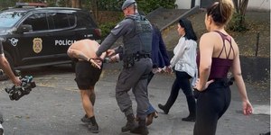 Delegada prende homem que perseguia ex-companheira em academia