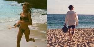 Sasha compartilha álbum de fotos de viagem com o marido