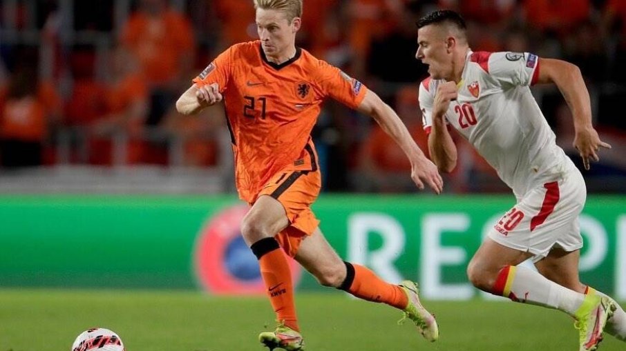 Frenkie de Jong também atua pela Seleção da Holanda