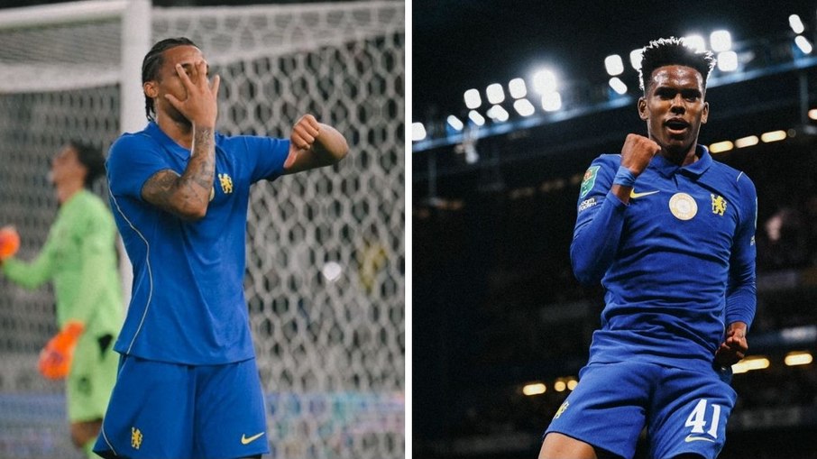João Pedro e Estevão são os brasileiros do Chelsea na atualidade João Pedro e Estevão são os brasileiros do Chelsea na atualidade