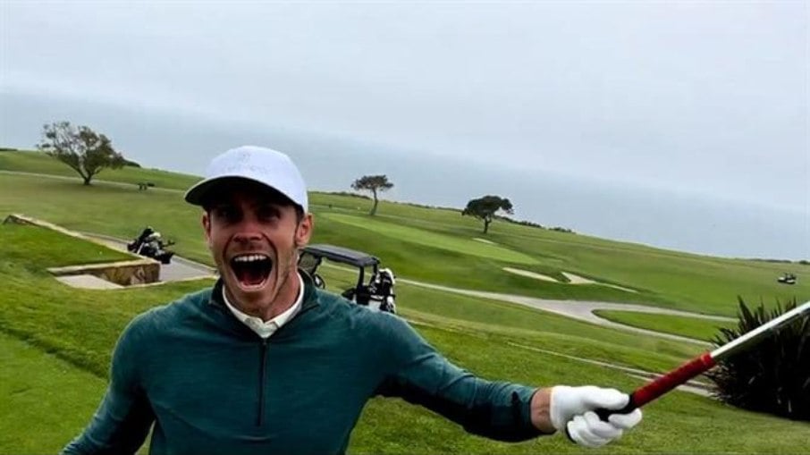 Gareth Bale alcançou marca inédita em carreira como golfista