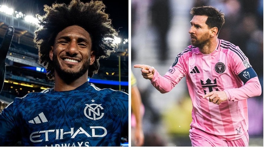 Talles Magno tem entrado nas partidas do New York e Messi é titular do Inter Miami