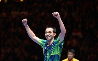 Calderano domina adversário e avança no Mundial de tênis de mesa