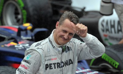 Jornal revela as únicas três pessoas que podem visitar Schumacher
