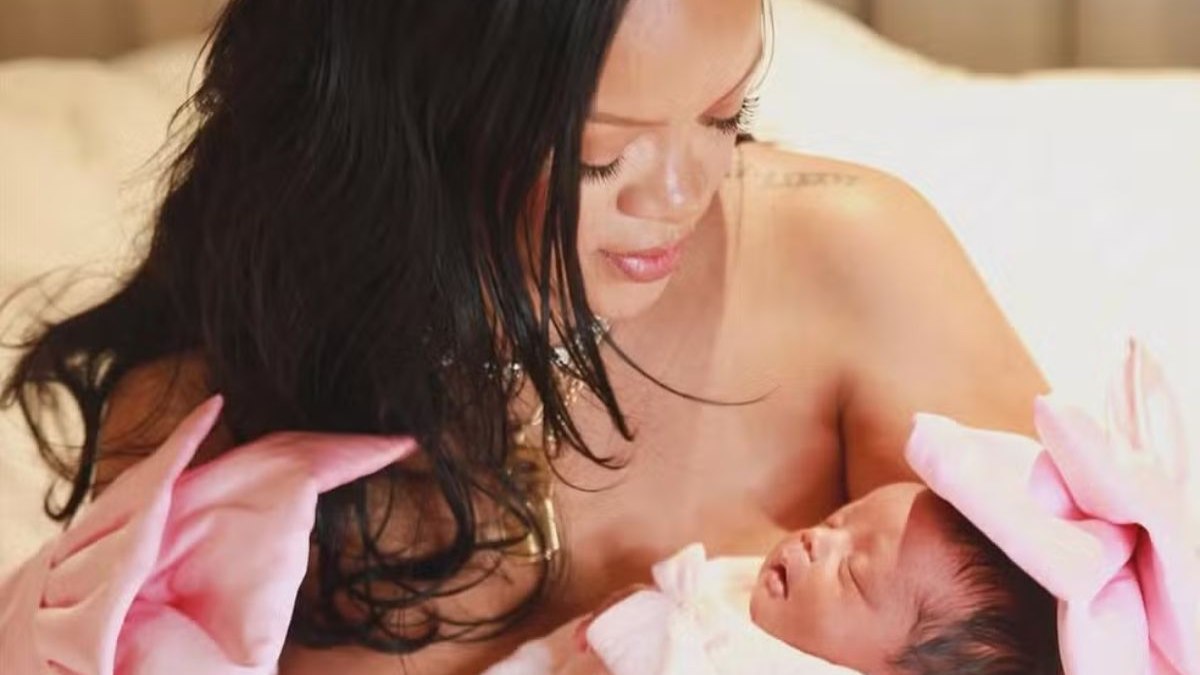 Rihanna anuncia nascimento da terceira filha com A$AP Rocky Rihanna anuncia nascimento da terceira filha com A$AP Rocky