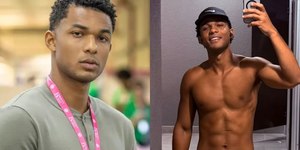 Juan Paiva posa sem camisa e exibe abdômen trincado; veja clique