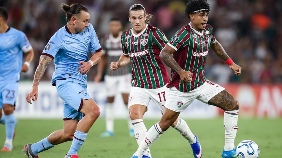 John Kenedy e Augustín Canobbio - Fluminense vs. Bolívar