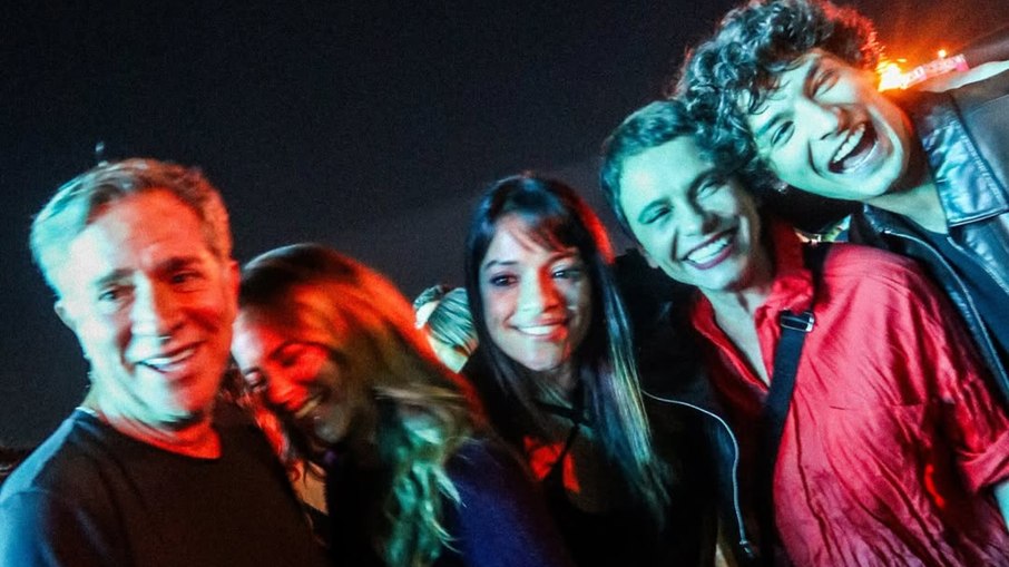 Luis Salem, Paolla Oliveira,  Ingrid Gaigher, Malu Galli e Pedro Waddington