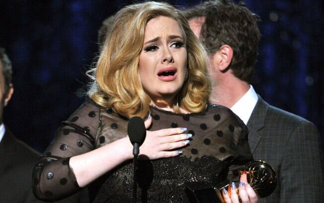 Neste ano, Adele concorre a cinco prêmios no Grammy