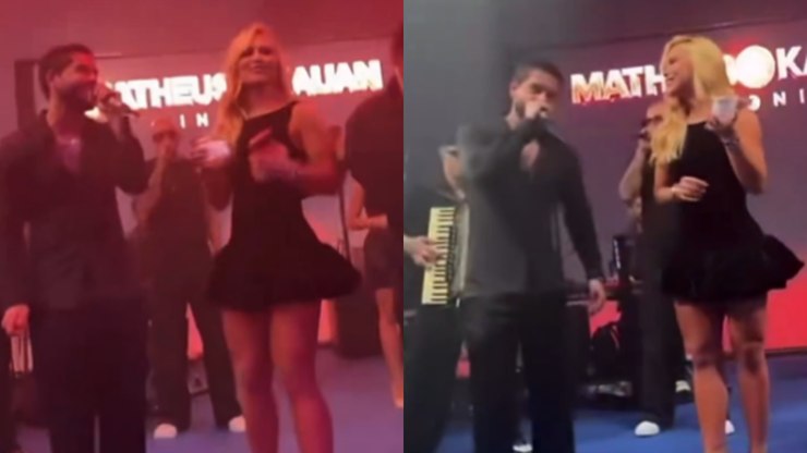 Leitura labial revela o que Virginia e Zé Felipe falaram em festa