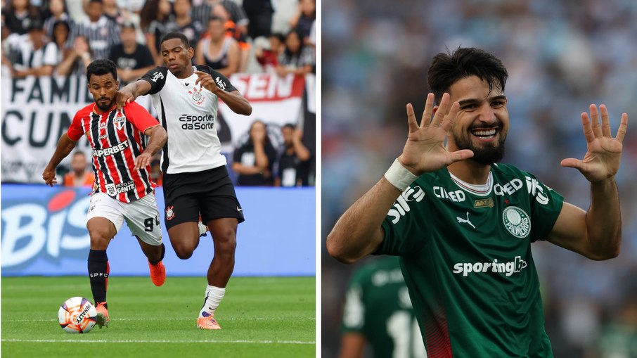 Corinthians e São Paulo se enfrentam em Itaquera, e líder Palmeiras visita o Remo em Belém