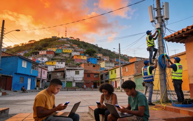 Governo planeja investir R$ 1 bi em projetos de inclusão digital em favelas