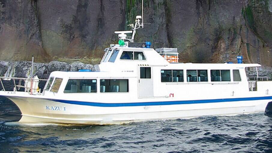 Navio desapareceu no Japão com 26 pessoas a bordo