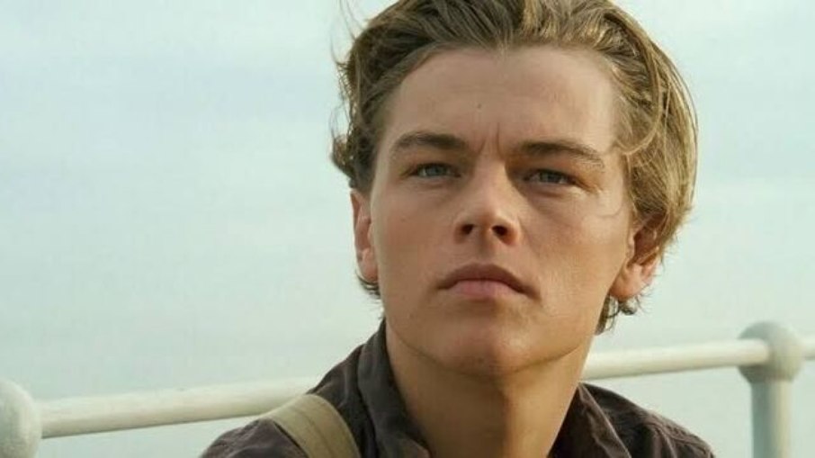 Leonardo DiCaprio em “Titanic”