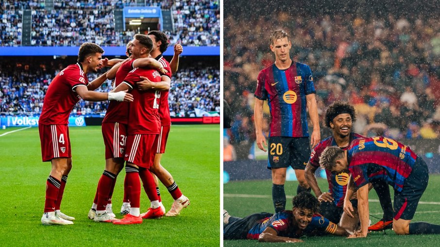 Sevilla tenta aproveitar bom momento para tentar segurar o líder Barcelona Sevilla tenta aproveitar bom momento para tentar segurar o líder Barcelona