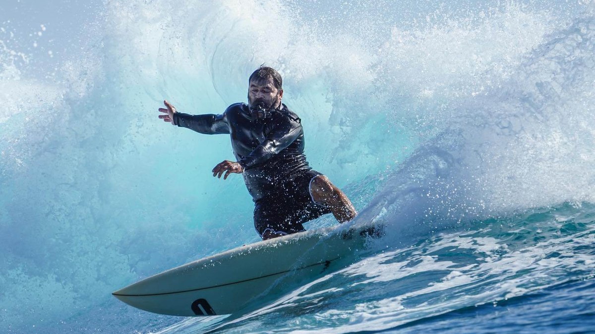 Márcio Freire era surfista de ondas gigantes