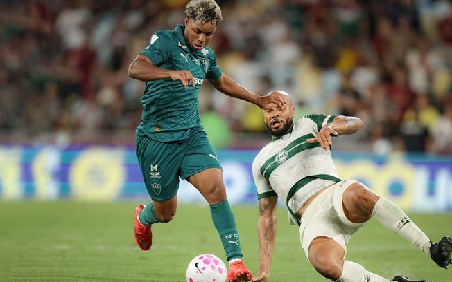 Wesley Natã deixou boa impressão na vitória do Fluminense sobre o Coritiba Wesley Natã deixou boa impressão na vitória do Fluminense sobre o Coritiba