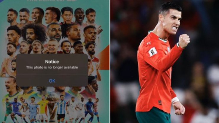 Fifa exclui post da Copa após polêmica com Cristiano Ronaldo