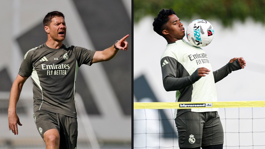 Xabi Alonso falou sobre a situação de Endrick no Real Xabi Alonso falou sobre a situação de Endrick no Real