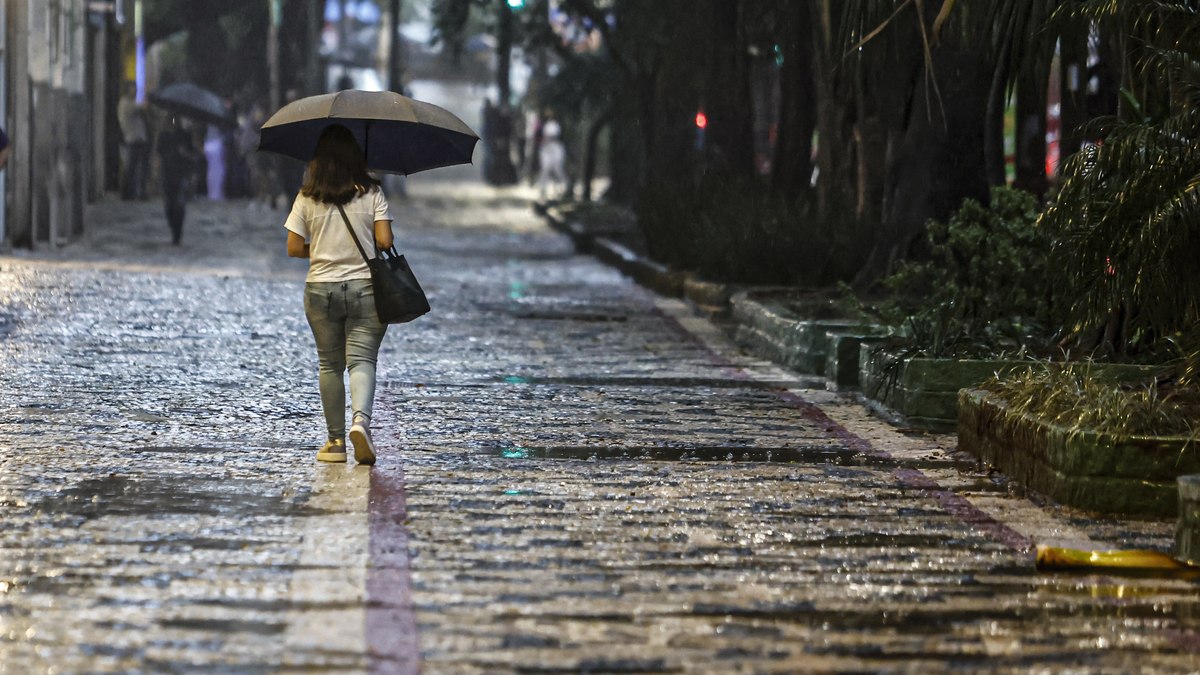 Chuva no centro de São Paulo Chuva no centro de São Paulo