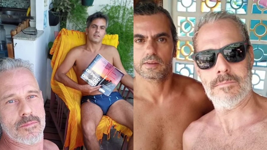Nico Puig e Jefferson Lattari estão juntos há quase 30 anos