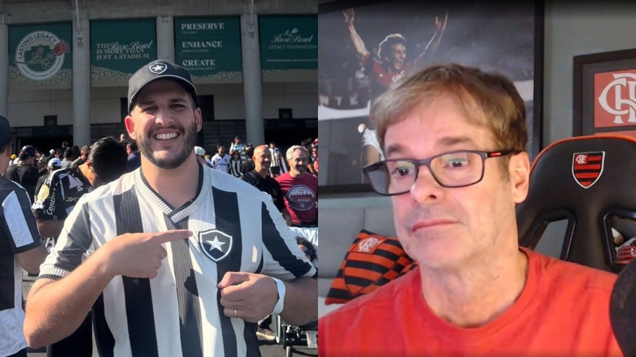 Influenciadores de Botafogo e Flamengo em pânico com o Fluminense Influenciadores de Botafogo e Flamengo em pânico com o Fluminense