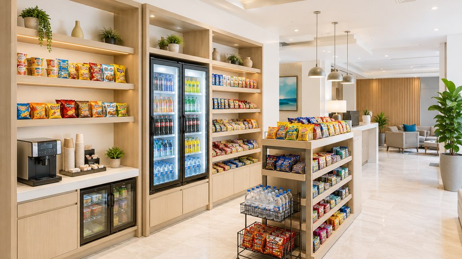 hotéis estão trocando o minibar por mercadinhos 24h hotéis estão trocando o minibar por mercadinhos 24h