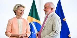 Lula recebe Von der Leyen para celebrar acordo UE-Mercosul