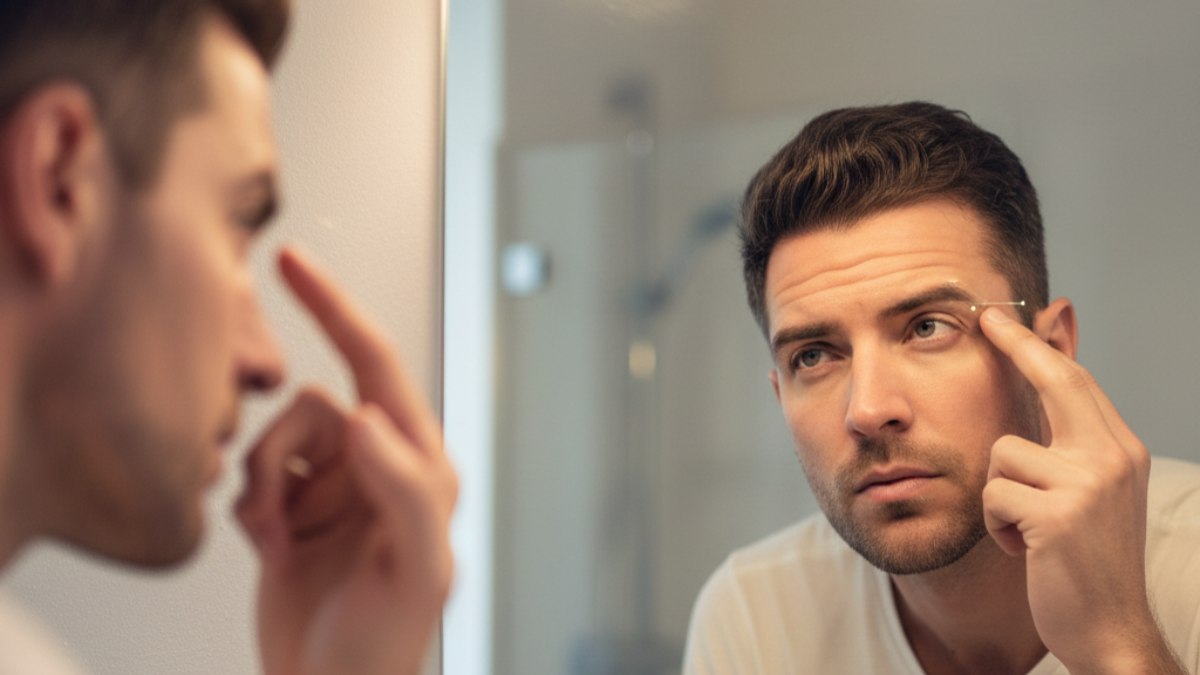 trend de raspar os cílios entre homens trend de raspar os cílios entre homens