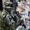 Observador Avançado do COE, com seu rifle de longa distância. Sua função é proteger as equipes que progridem em direção ao alvo e passar informações táticas ao Comandante da operação . Foto: Major PM Luis Augusto Pacheco Ambar