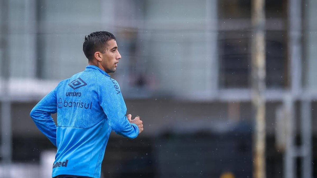 Uruguaio Cristian Olivera chegou ao Grêmio como reforço para a temporada Uruguaio Cristian Olivera chegou ao Grêmio como reforço para a temporada
