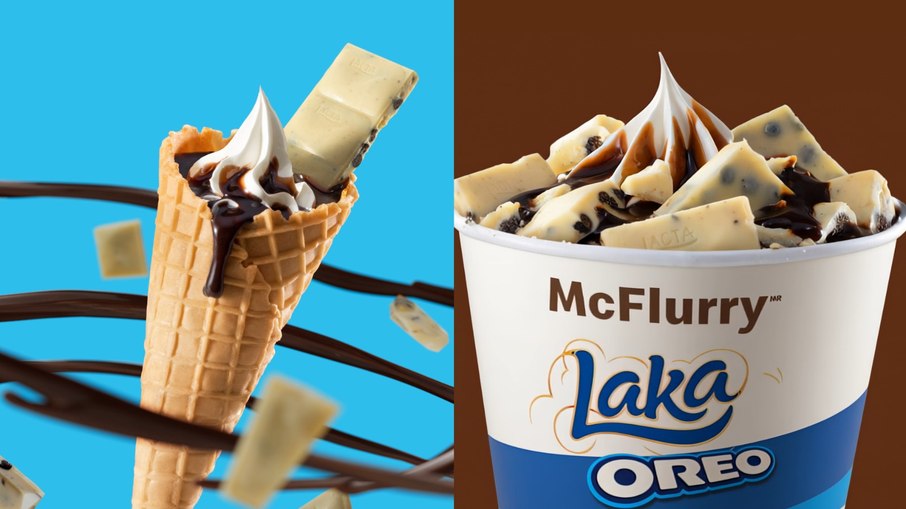 Novas sobremesas do McDonald's Novas sobremesas do McDonald's