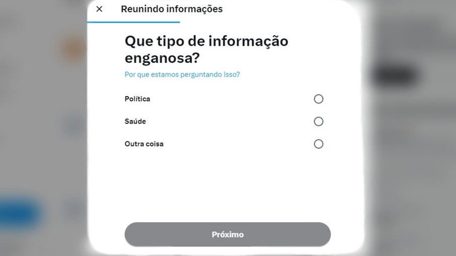 Twitter ainda permite denúncias no Brasil