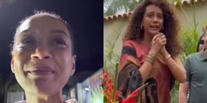 Taís Araujo termina gravações de "Vale Tudo" chorando