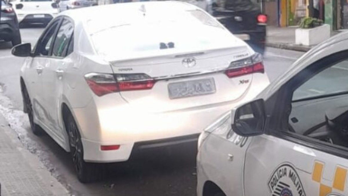 Toyota Corolla apreendido em São Paulo Toyota Corolla apreendido em São Paulo