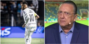 Santos: Galvão Bueno manda recado para Neymar após reestreia