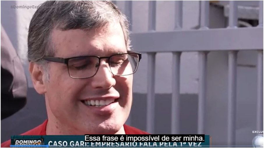Cabrini confronta riso de suspeito de matar gari a tiro; veja Cabrini confronta riso de suspeito de matar gari a tiro; veja