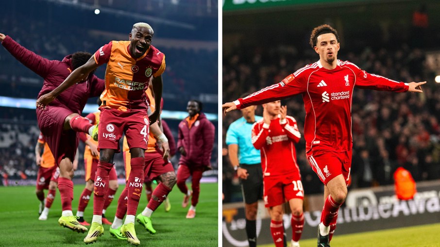 Galatasaray e Liverpool se enfrentam nas oitavas de final da Liga dos Campeões