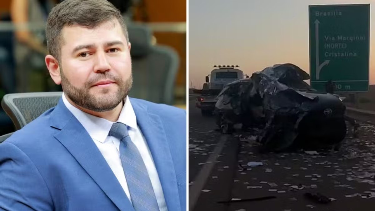 Deputado estadual Amilton Filho morreu em acidente na BR-050, em Cristalina, Goiás