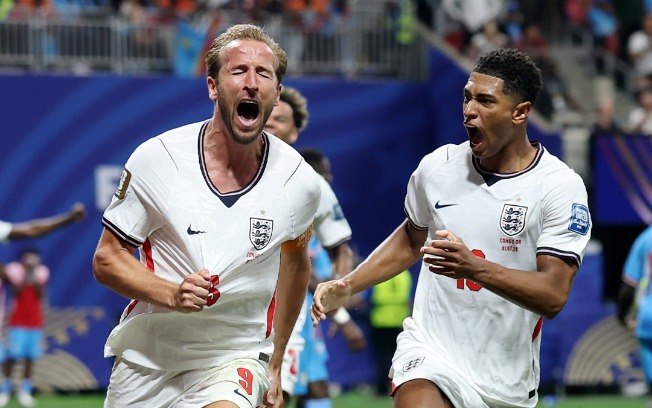 Harry Kane virou o jogo para Inglaterra