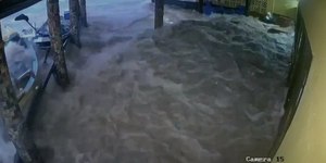 Tsunami meteorológico faz estragos no Sul do Brasil; veja imagens