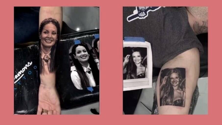 Os fãs tatuaram fotos de Juliette em homenagem a advogada
