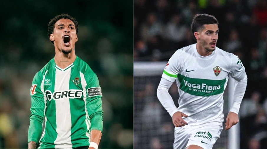 Antony e André Silva são destaques de Real Betis e Elche