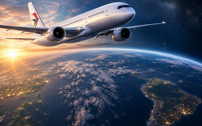 Voo de 29 horas bate recorde e desafia limites da aviação Voo de 29 horas bate recorde e desafia limites da aviação