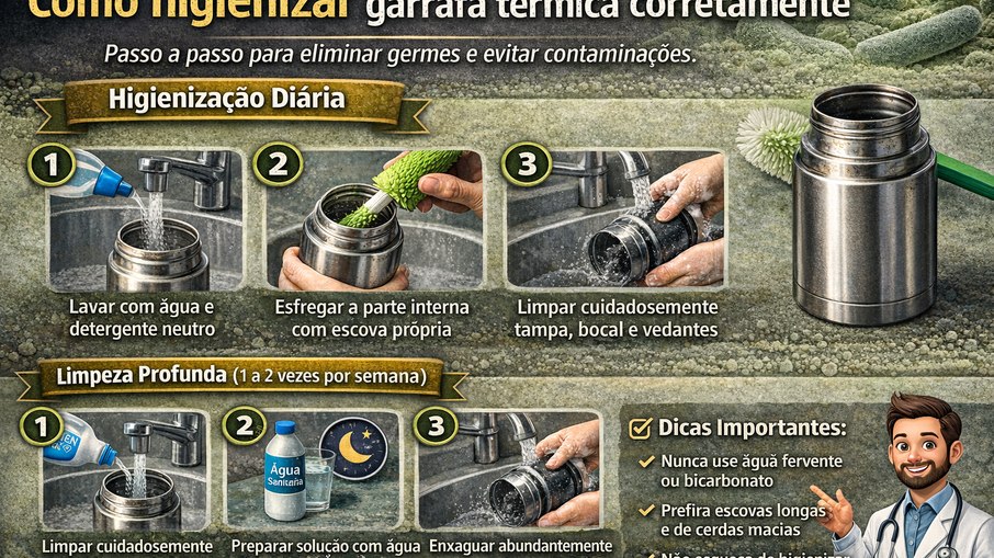 Passo a passo da forma de limpar corretamente