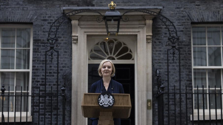 Liz Truss ficou apenas 45 dias no cargo de primeira-ministra