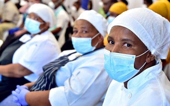 África do Sul é o país mais afetado pela pandemia; até o momento, são 87 mortes contabilizadas